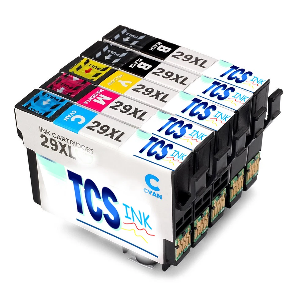 TCSINK 5XT29XL Cartouches d'encre pour Epson xp-245 xp-455 xp-355 xp-445 xp-435 Non OEM