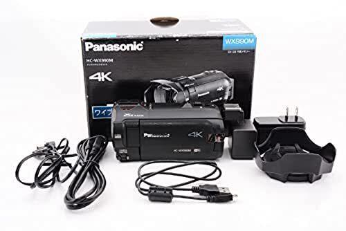 USED Panasonic Digital 4K video camera WX990M 64GB Black HC-WX990M-K Wi-Fi 3in - Picture 1 of 8