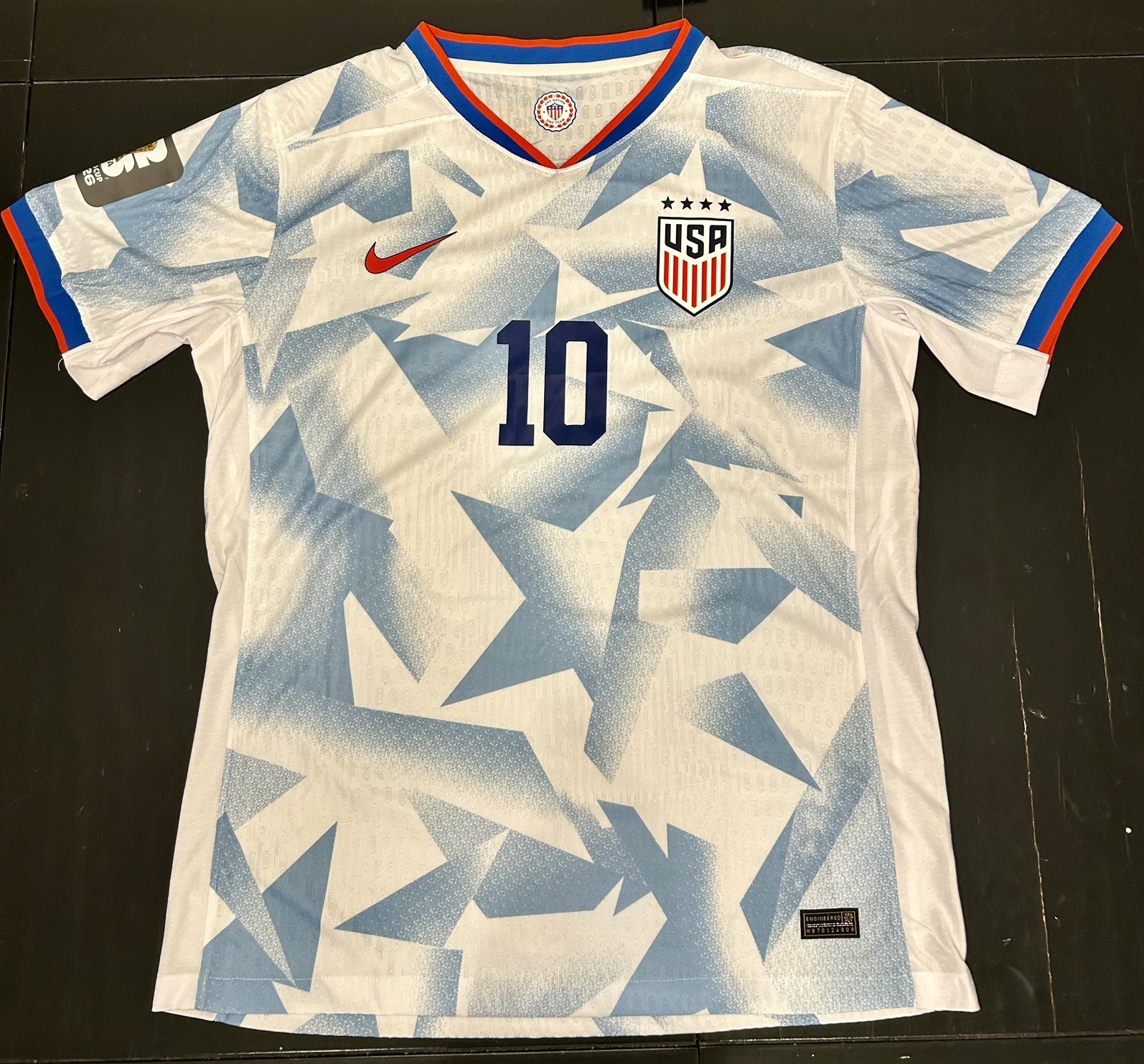 2025 USMNT Nike Home Jersey Size XL #10 Pulisic NWT