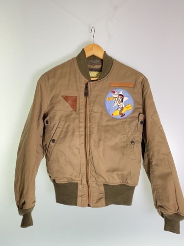 Buzz Rickson S Flight Jacket/36/Cotton/Khk/M13769 3786