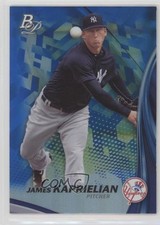 2017 Bowman Platinum Top Prospects Royal Blue James Kaprielian #TP-JK 1u4