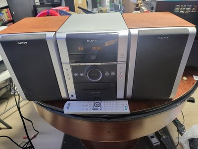 Sony HCD-DV2D DVD Receiver w/ SS-DV2D Speakers Vintage Stereo System Tested