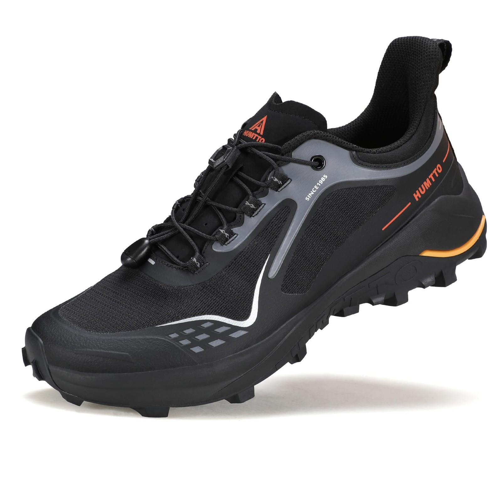 Zapatilla deportiva de senderismo con cordones rápidos para hombre ligera transpirable para caminar al aire libre...