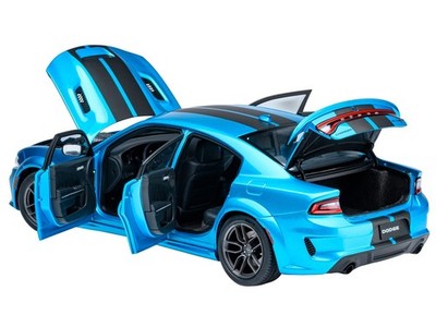 DODGE CHARGER SRT HELLCAT REDEYE JAILBREAK B5 BLUE 1/18 MODEL BY