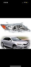 81110-06520 Right Front Chrome Projector Headlight Light Lamp Passenger Side