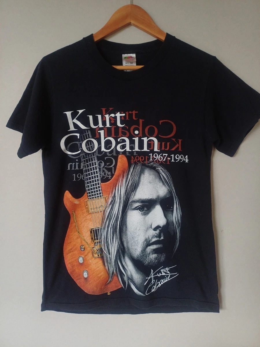 Preços baixos em Camiseta Kurt Cobain Vintage | eBay