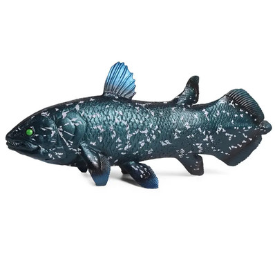 Coelacanth Fish Toy Action Figure Small Animal Figurine Doll Gift for Kids
