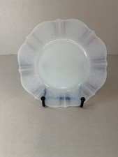 Macbeth Evans American Sweetheat Monax 6" Sherbet Bread Plate Depression Glass