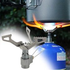 1 X Titanium Silver BRS-3000t Furnace For Outdoor Cooking, Camping Cooking