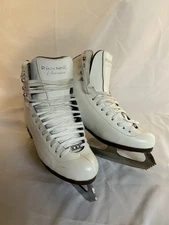 Reidell Diamond Ice Skates Size 5 1/2 Women’s White