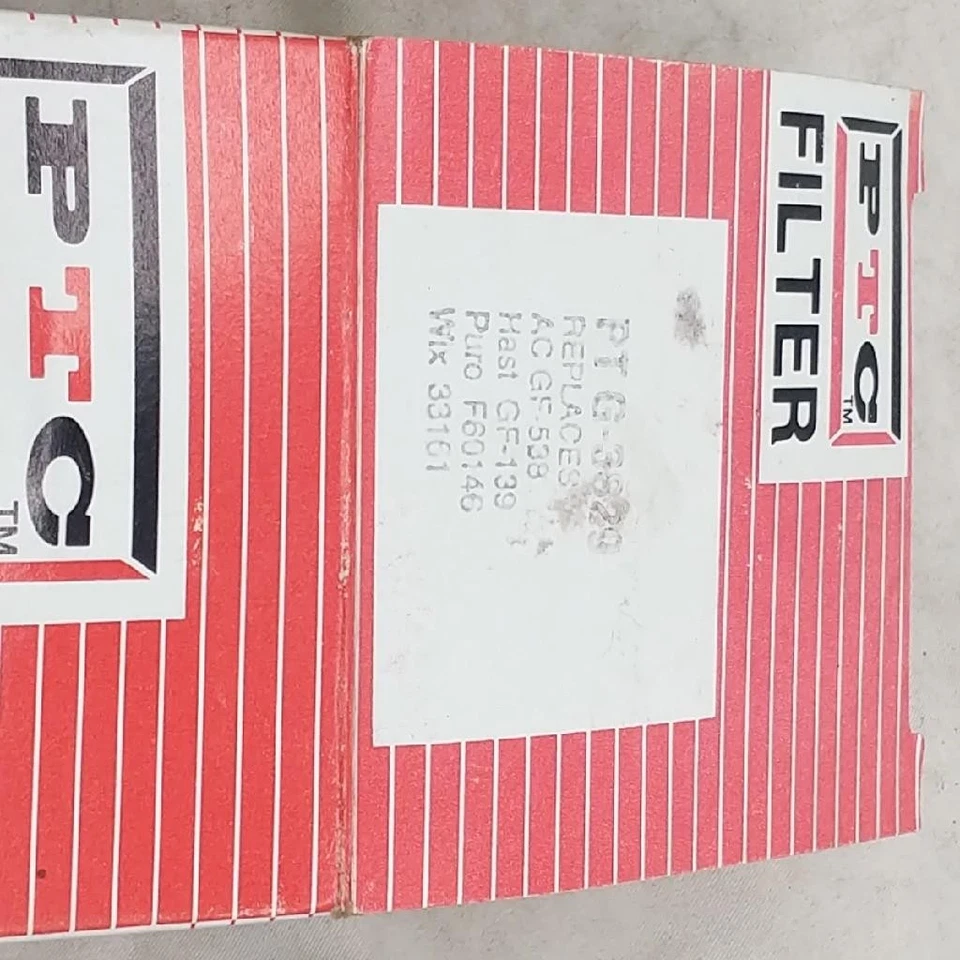 2x Filtros de combustible en línea de metal PTC G3829 reemplaza GF538 GF139 F60146 33161 WK381 Foto 4 de 4