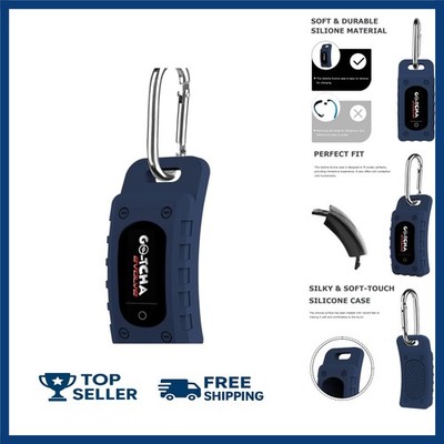 Silicone Case for Go-tcha Evolve with Keychain Carabine Blue