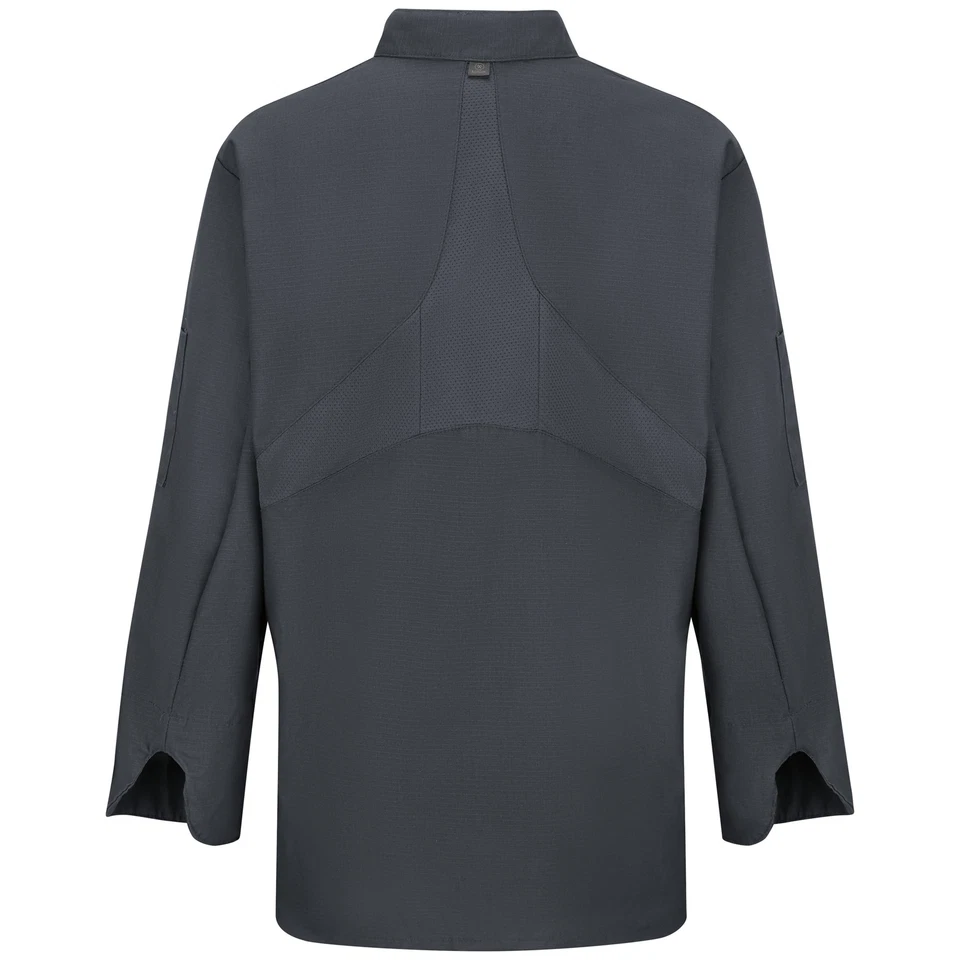 Abrigo de chef Red Kap para mujer con OilBlok + MIMIX Foto 3 de 4