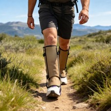 Adjustable Trail Snake Leg Gaiters  Protection for Hikers and Hunters - Waterp...