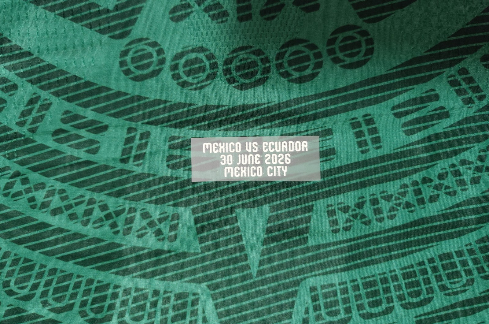 Mexico 26 WorldCup Match Details -Y Si Si? England Ecuador kor DTF Iron On Patch