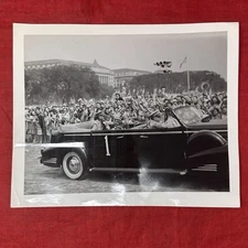OOAK General Wainwright Medal of Honor DC Parade World War II 8x10 B&W Photo