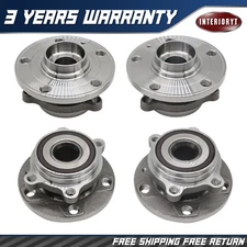 4 Front & Rear Wheel Bearing & Hub Assembly For VW Tiguan Jetta Passat Eos FWD