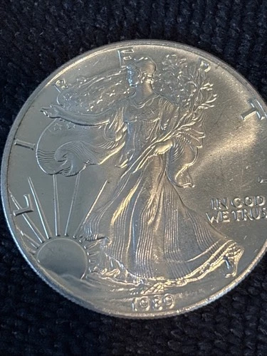 1989 American Silver Eagle 1 oz .999 Brilliant Uncirculated