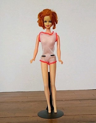 1970 Vintage Barbie Stacey Doll Copper Penny Titian Redhead TNT #1165 