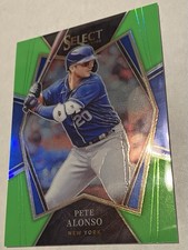 Panini Select - Premier Level Pete Alonso #188 Neon Green Prizm /99 Great PC