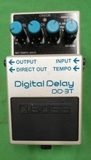 Boss DD-3T Digital Delay Guitar Effects Pedal - Used Tested, See Video