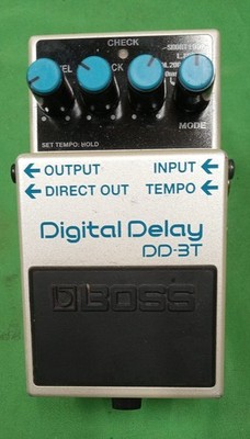 Boss DD-3T Digital Delay Guitar Effects Pedal - Used (Tested, See Video!)