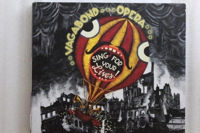 Vagabond Opera - Sing For Your Lives CD Goth Rock Rockabilly Big Beat Darkwave