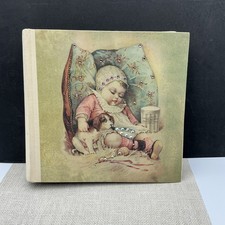 Terra Traditions Vintage Style 4x6 Photo Album Baby Book Puppy Holds 200 Photos