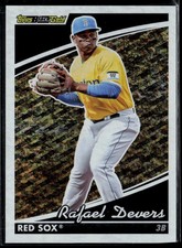 Rafael Devers Red Sox 2022 Topps Black Gold Baseball Card BG-5