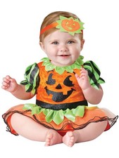 Pumpkin Patch Princess Baby Costume