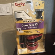 Korky QuietFILL Platinum Complete Universal Toilet Repair Kit 4010MP New