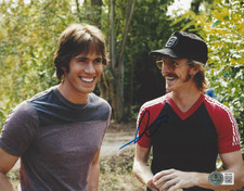 AUSTIN AMELIO SIGNED 'EVERYBODY WANTS SOME' 8x10 MOVIE PHOTO BECKETT BAS COA