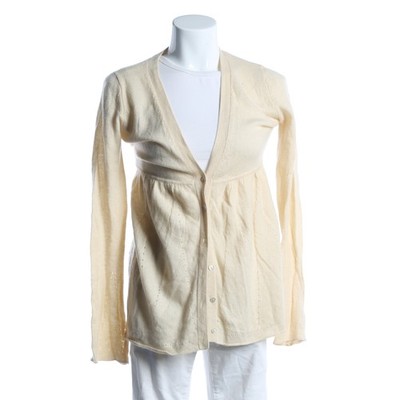 Rosa Cashmere Strickjacke S Weiß Sehr gut