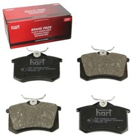 Hart 4X Hintere BremsbeläGe FüR CitroËN C4 Cactus 1.2/1.5/1.6