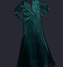 ✨ Long Emerald Green Fashion Nova Glam Dress*✨
