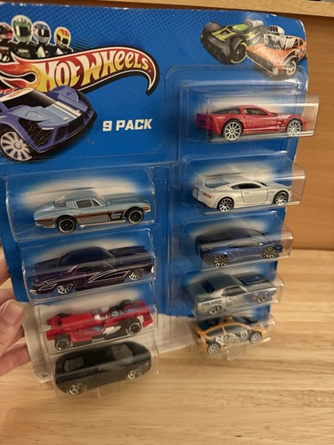 Mattel Hot Wheels 2015 diecast paquete de 9 varios vehículos nuevo sellado - Imagen 2 de 4