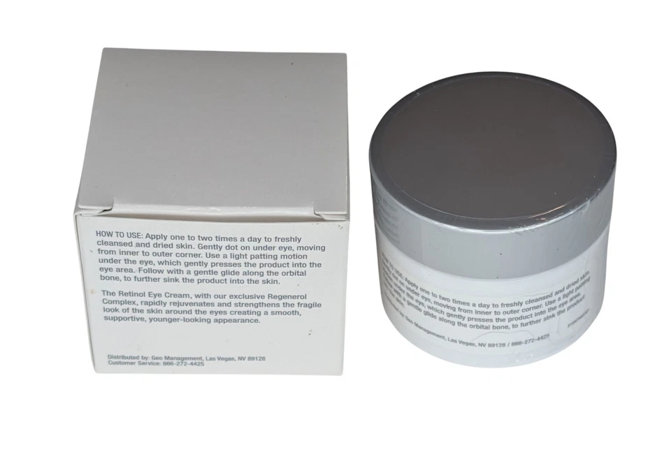 Consult Beaute Regenerol Retinol Eye: Line Minimizing Orbital Eye Cream 1 oz New - Image 2 of 2