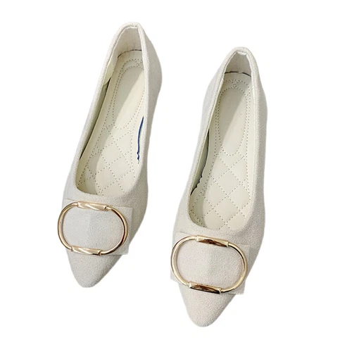 Bequemer modischer eleganter Damenschuh rutschfest flache Schuhe Slipper flache Party - Bild 24 von 75