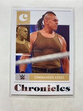 Commander Azeez 2022 Panini Chronicles WWE #10 Card