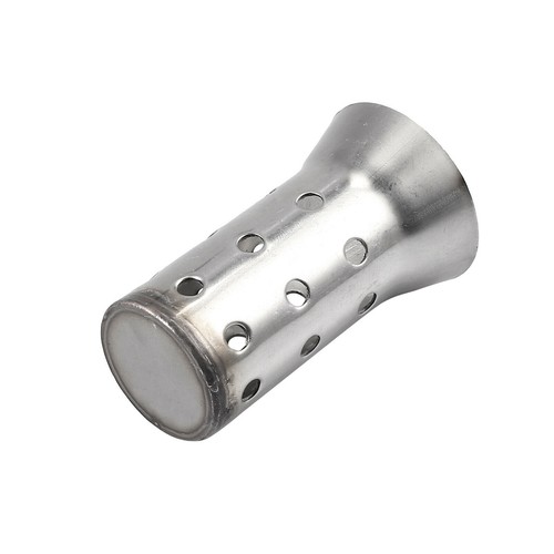 2x Universal 51mm Motorcycle Exhaust Pipe Can Muffler Baffle DB Killer Silencer - Picture 8 of 11