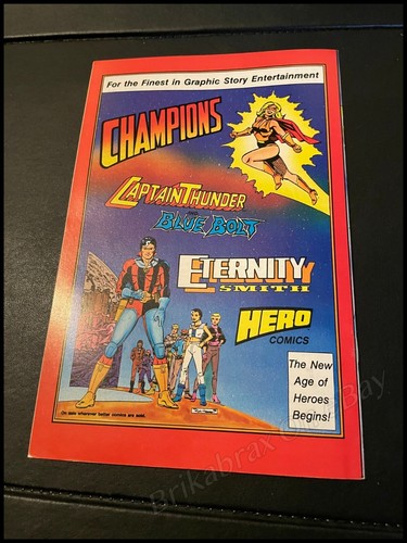 Hero Comics: Captain Thunder & Blue Bolt - No. 2 (Oct 1987) Single Issue Comic - Imagen 6 de 6