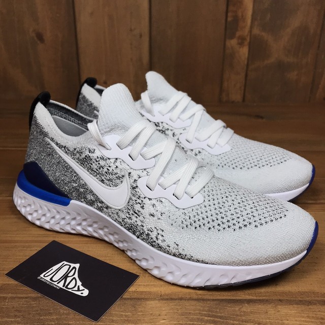 Size 7.5 - Nike Epic React Flyknit 2 Racer Blue 2019 for sale online | eBay