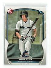 JACOB BERRY #BP-108 2023 BOWMAN MARLINS
