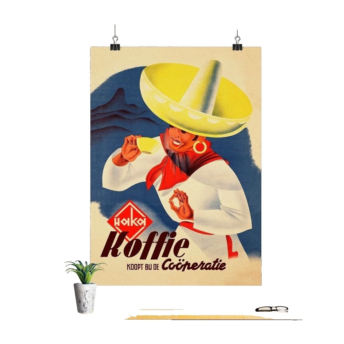 Food & Wine Vintage/Retro carteles de decoración para el Hogar