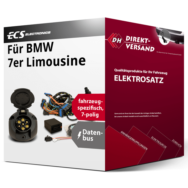 E-Satz 7Polig Spezifisch für BMW 7Er Limousine 02.2008-02.2014 Neu-image