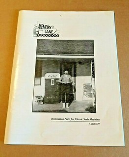 Memory Lane Sodaware Catalog #7 Restoration Parts