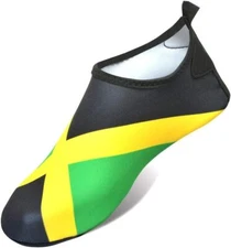 Water Shoes for Women and Men Quick-Dry Swim 8.5-9 Women/7.5-8 Men, Jamaica 