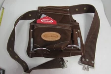 McGuire-Nicholas 11" Carpenter's Pouch | Premium Leather Nail & Tool Belt