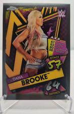 2021 WWE Topps Chrome Slam Attax #28 Dana Brooke Wrestling Card