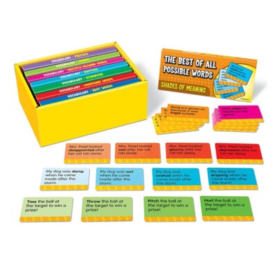 Lakeshore Vocabulary Match & Sort Language Quickies Grades 2-3 #PP578 NEW